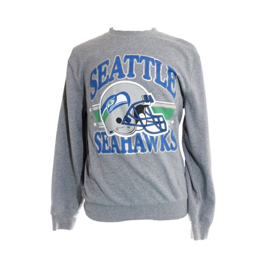 🆕 Mitchell & Ness NFL Seattle Seahawks Retro Hoodie Throwback